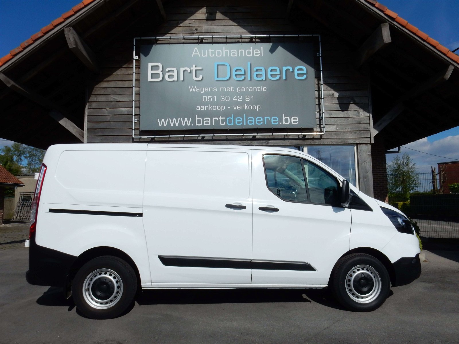Bart De Laere Ford Transit Custom 2.0Tdci camera 54000km (17438Netto+Btw/Tva)